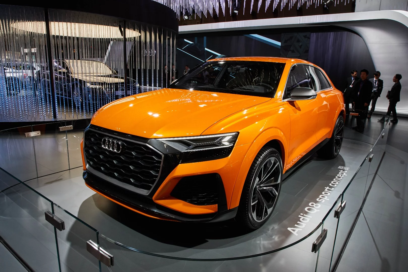 Audi originally showed the Q8 Sport concept in Geneva