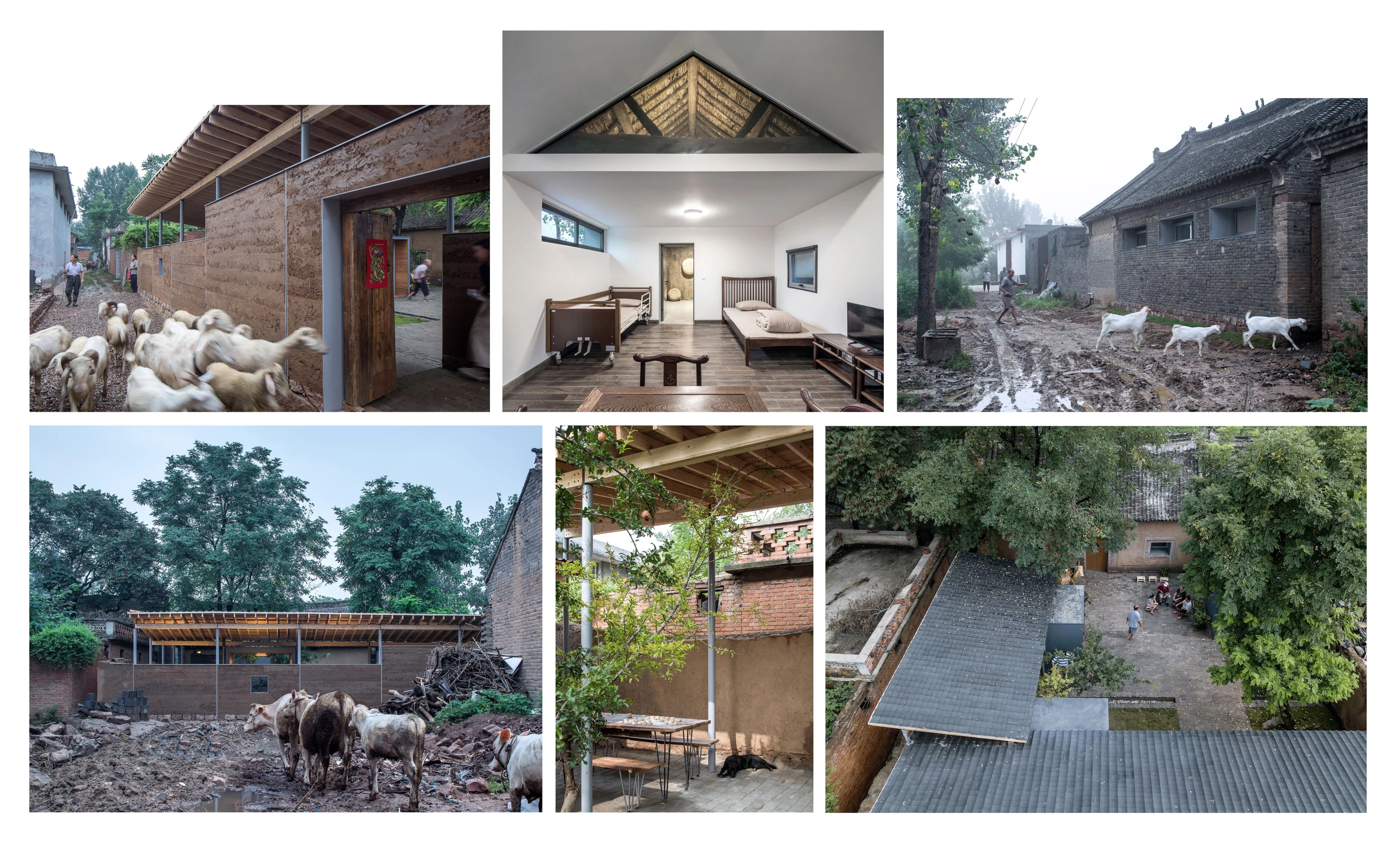 Zhang Yong from China took these photographs of Pingdingshan Farmhouse, Pingdingshan, Henang, China by TJAD Original Design Studio. They were entered into the Portfolio category