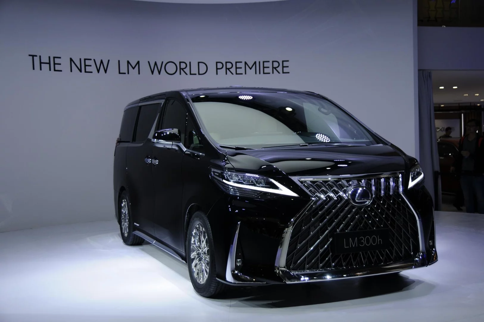 World premiere of the Lexus LM