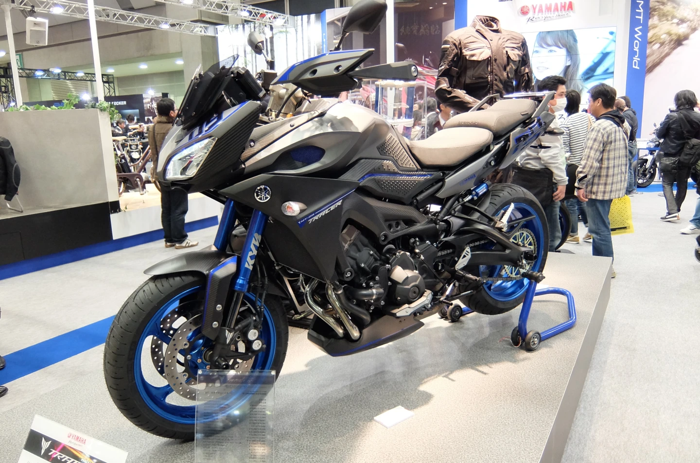 With the MT-09 Tracer aims to bridge the gap between the road and trail (Photo: Stephen Clemenger/Gizmag.com)