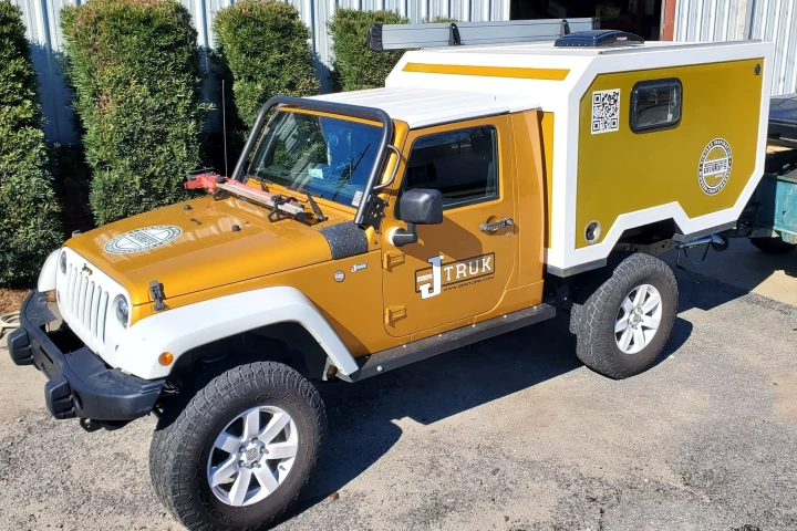 Gr8tops Jeep Wrangler JPOD overland camper