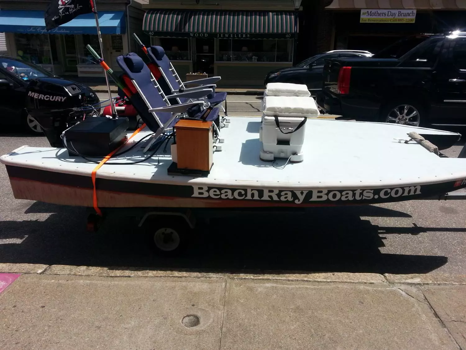 The BeachRay is designed to be towed by any vehicle