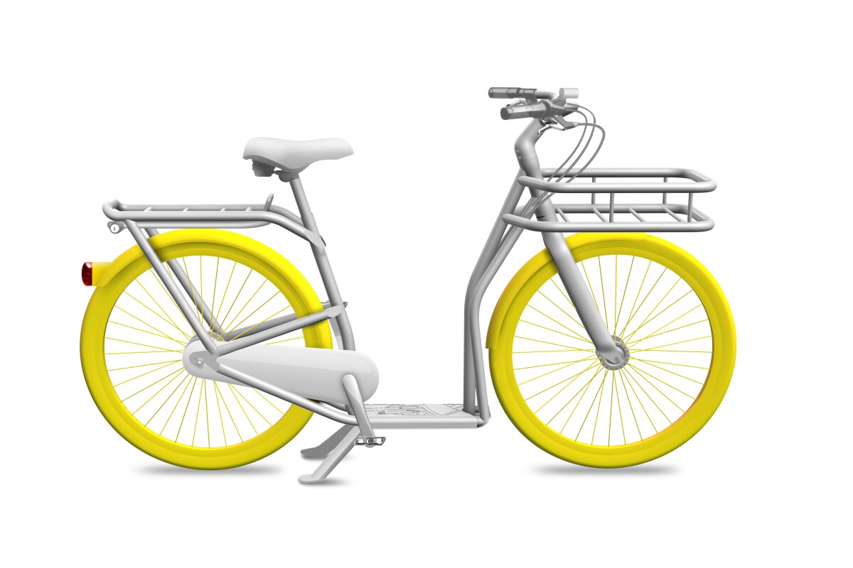 Designer Philippe Starck and the Mayor of Bordeaux have just unveiled a new bike/scooter concept that was inspired by ideas from over 300 citizens