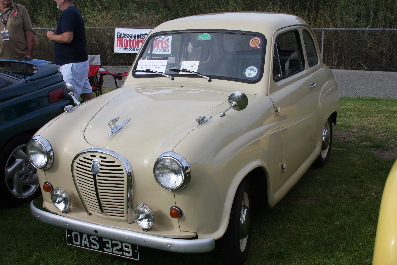 Austin A-35 at The Concours d'LeMons. These are coveted for racing in the UK.