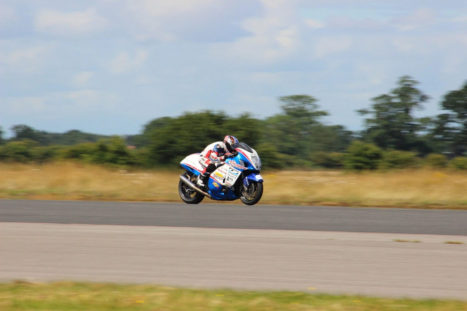Jack Frost achieved 254.457 mph on his Hayabusa turbo, enough for second place at the Top Speed classification