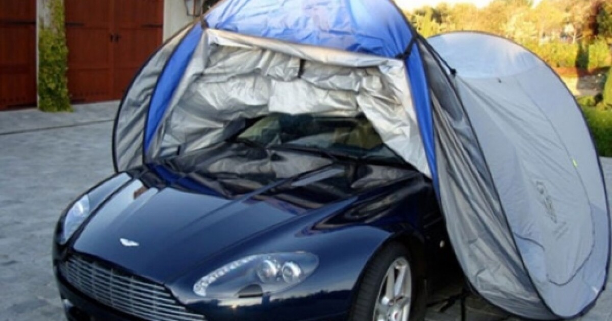 The drive in, drive out Touchless Car Cover