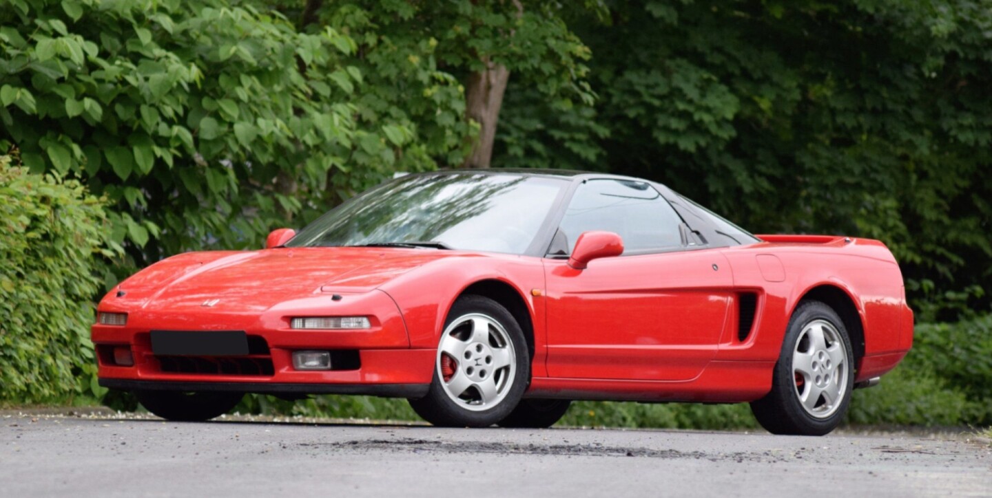 Artcurial Monaco July 2, 2017 Auction: Known as the Acura NSX in America, the NSX was Honda's first supercar and the first mass-produced car with an all-aluminum body. Most importantly, the NSX is a gem to drive, being sweet and docile to drive in traffic and awesome to drive fast. It is also a low maintenance supercar and everything suggests the NSX would make an ideal collectors car except for the production volumes. Despite 18,000 being produced worldwide, very few of these cars appear at auction and the prices achieved do not seem commensurate with the value. Auction Description