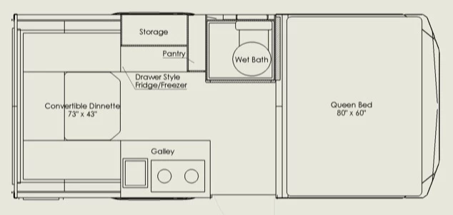 TruckHouse BCT floor plan