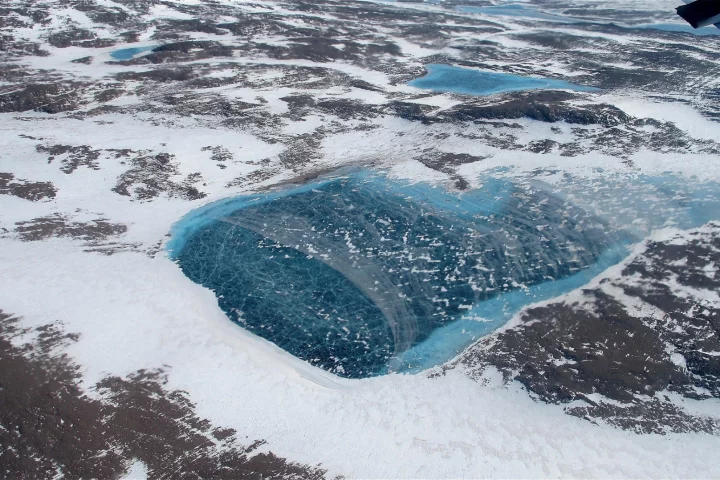 Melting Arctic ice could release toxic waste from an abandoned US military base, a new study says