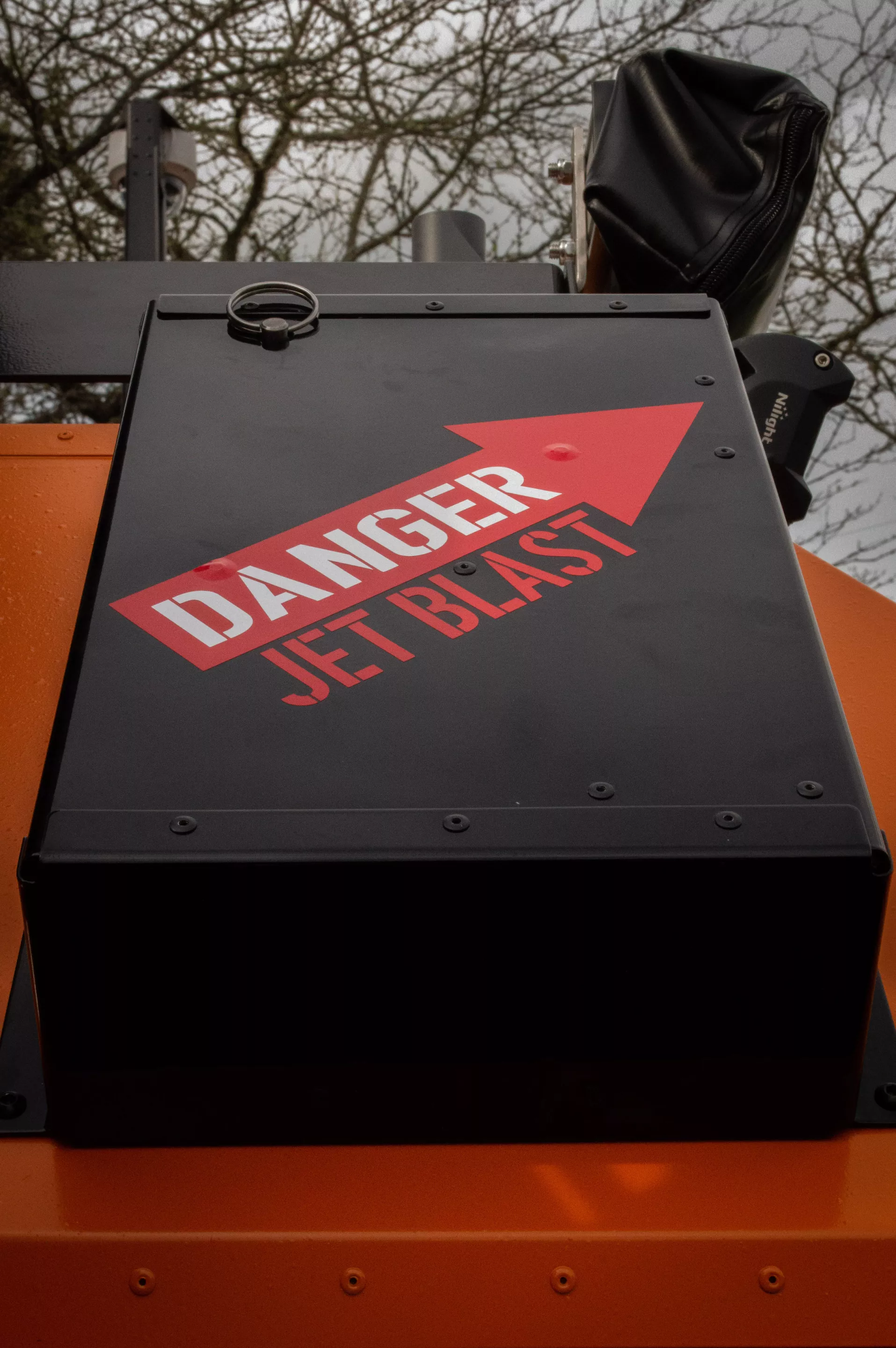 The Mammoth Overland ups overland preparation with a neatly integrated bear spray protection system