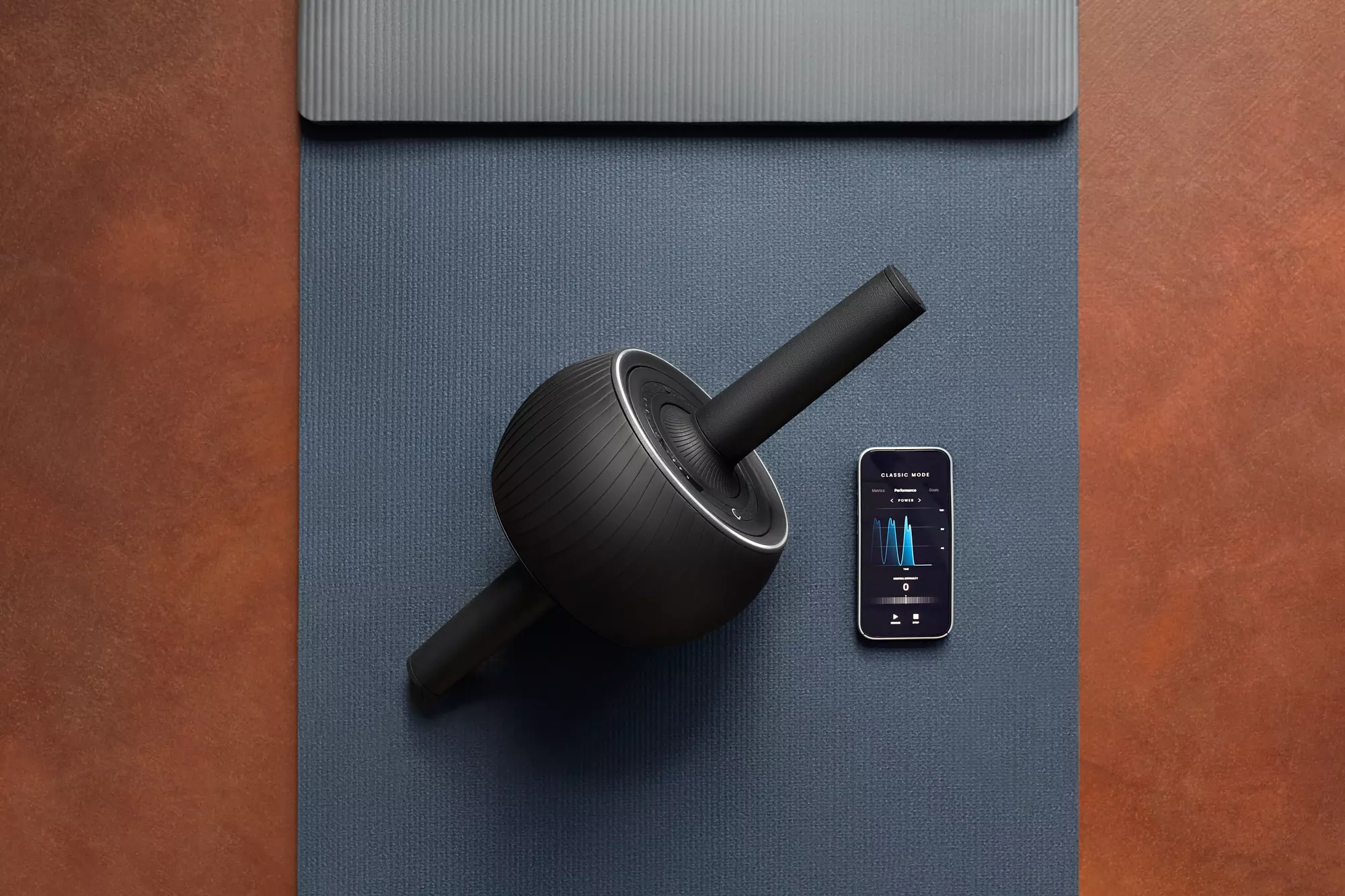 The ZeroWheel works with an accompanying app
