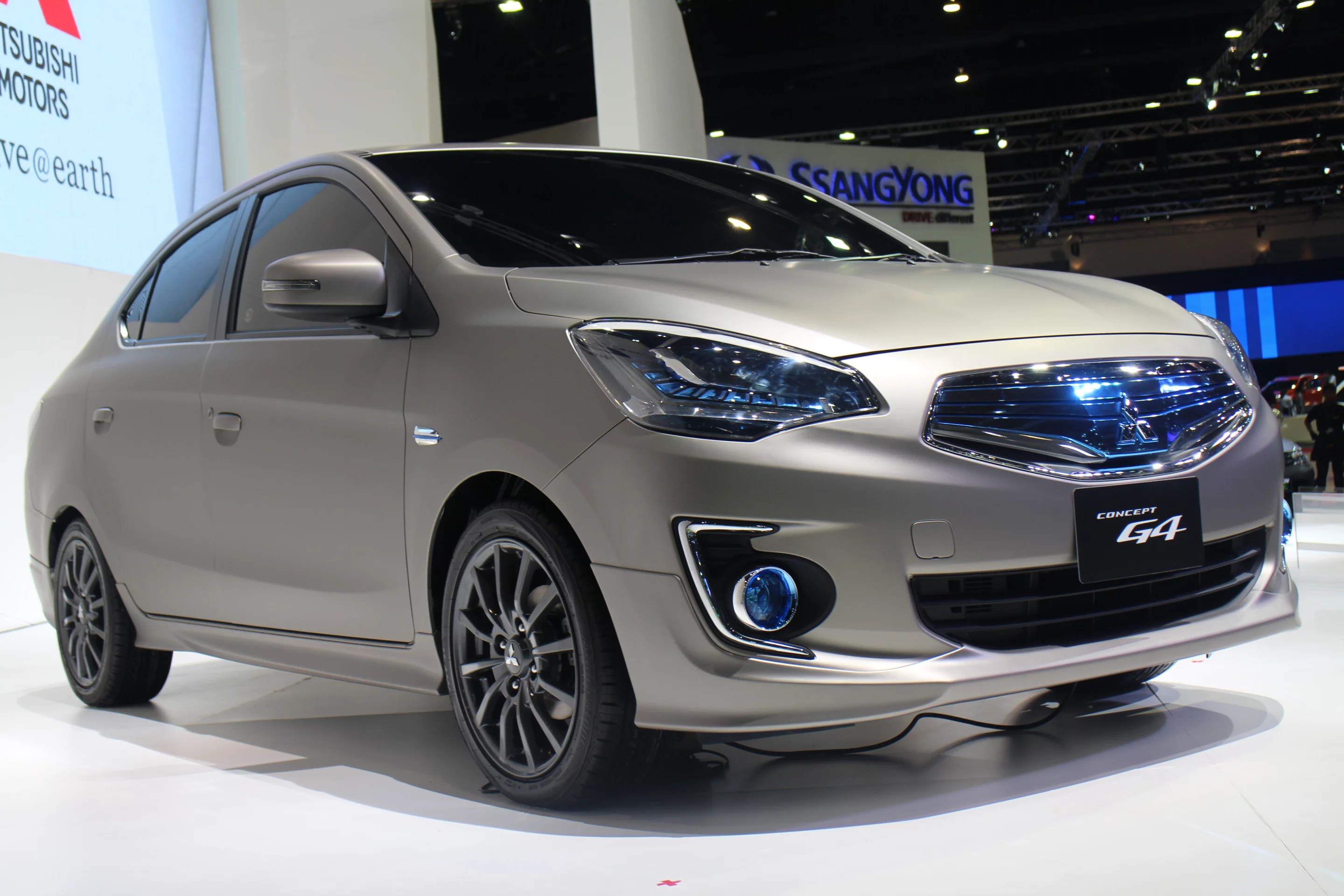 The Mitsubishi Concept GT4 debuts at the 34th Bangkok International Motor Show