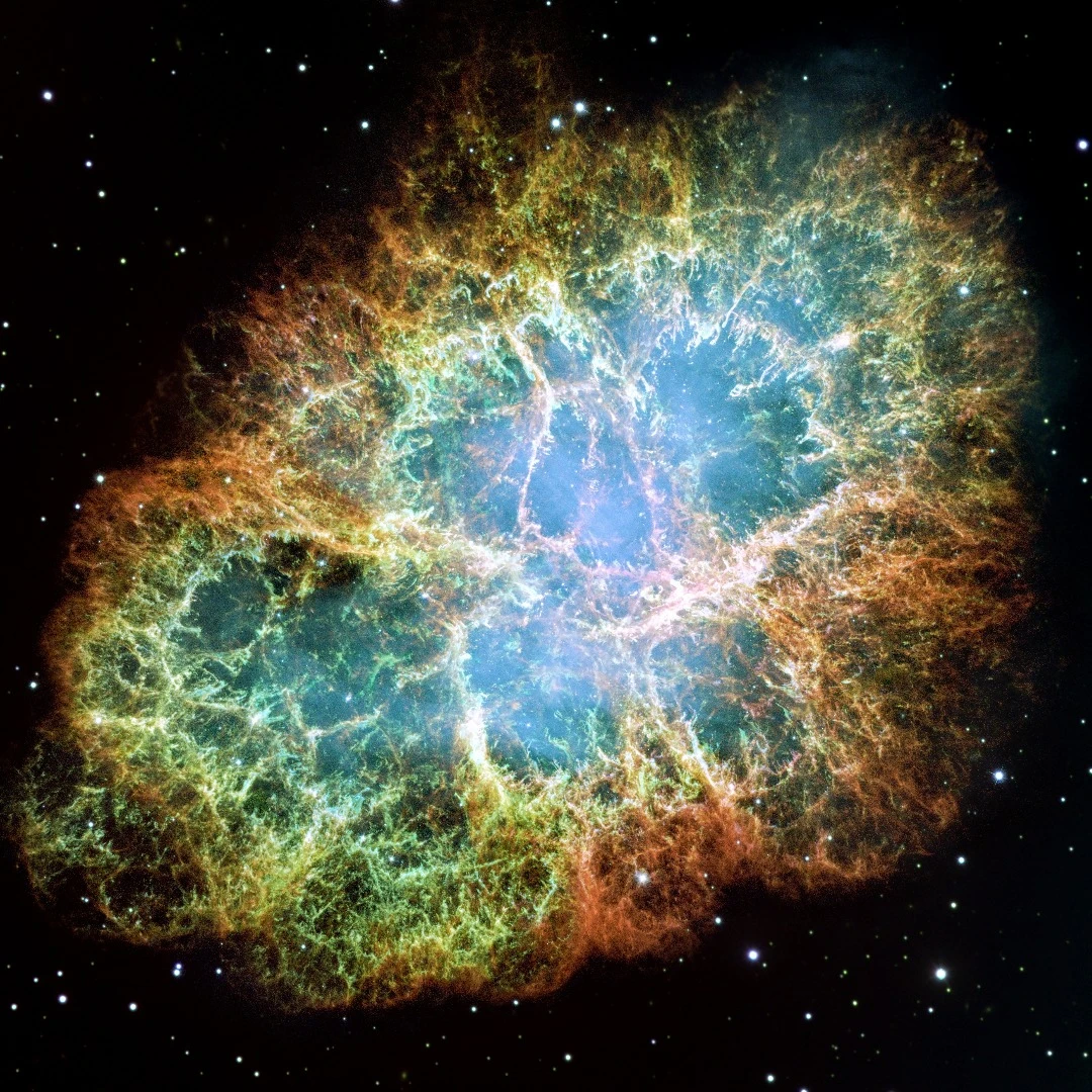 XNAV uses pulsars similar to the one at the heart of the Crab Nebula as navigation beacons