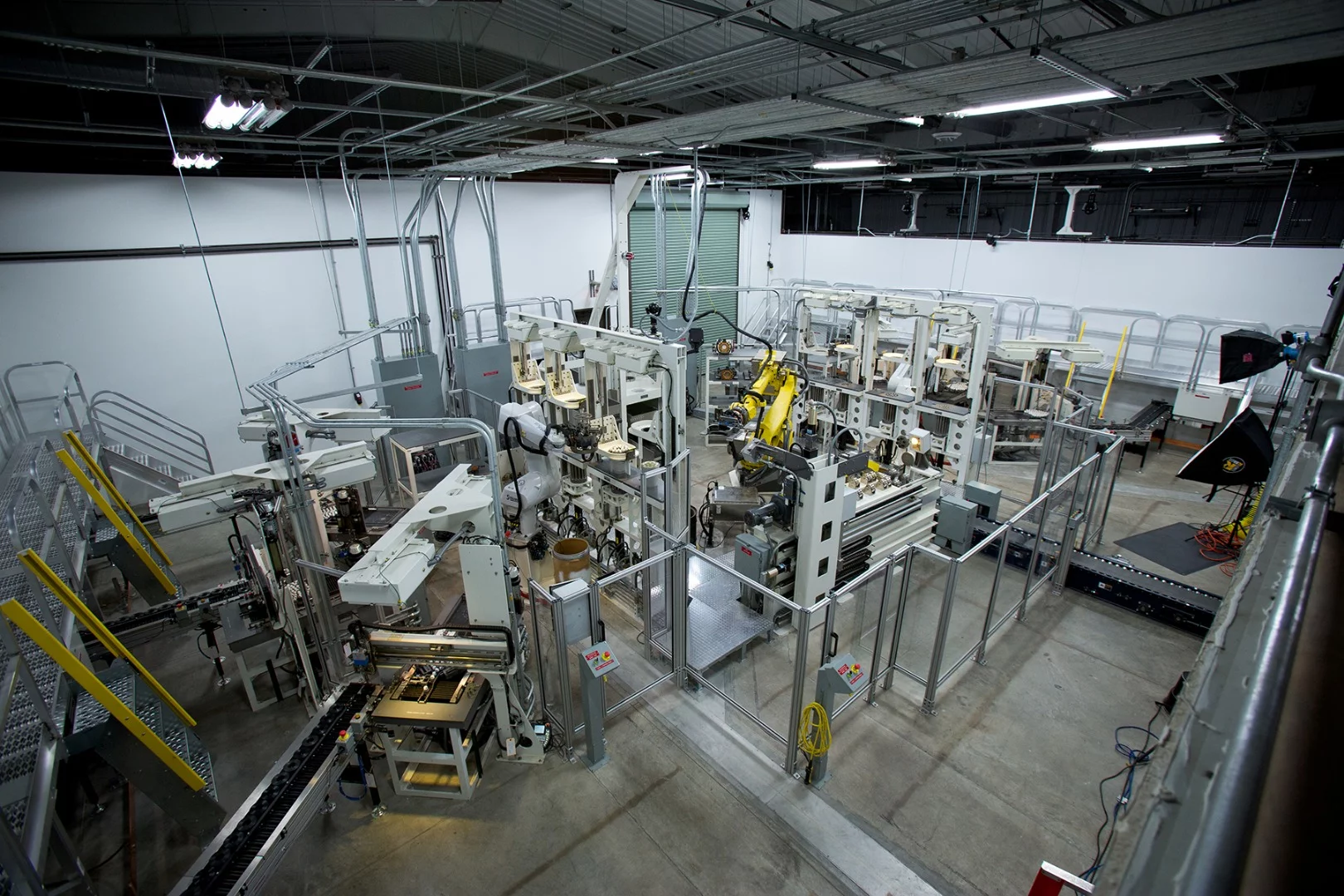 Sandia National Laboratories scientists built and programmed an automated robotic system at the Anniston Munitions Center in Alabama to demilitarize Multiple Launch Rocket System submunitions for the Army