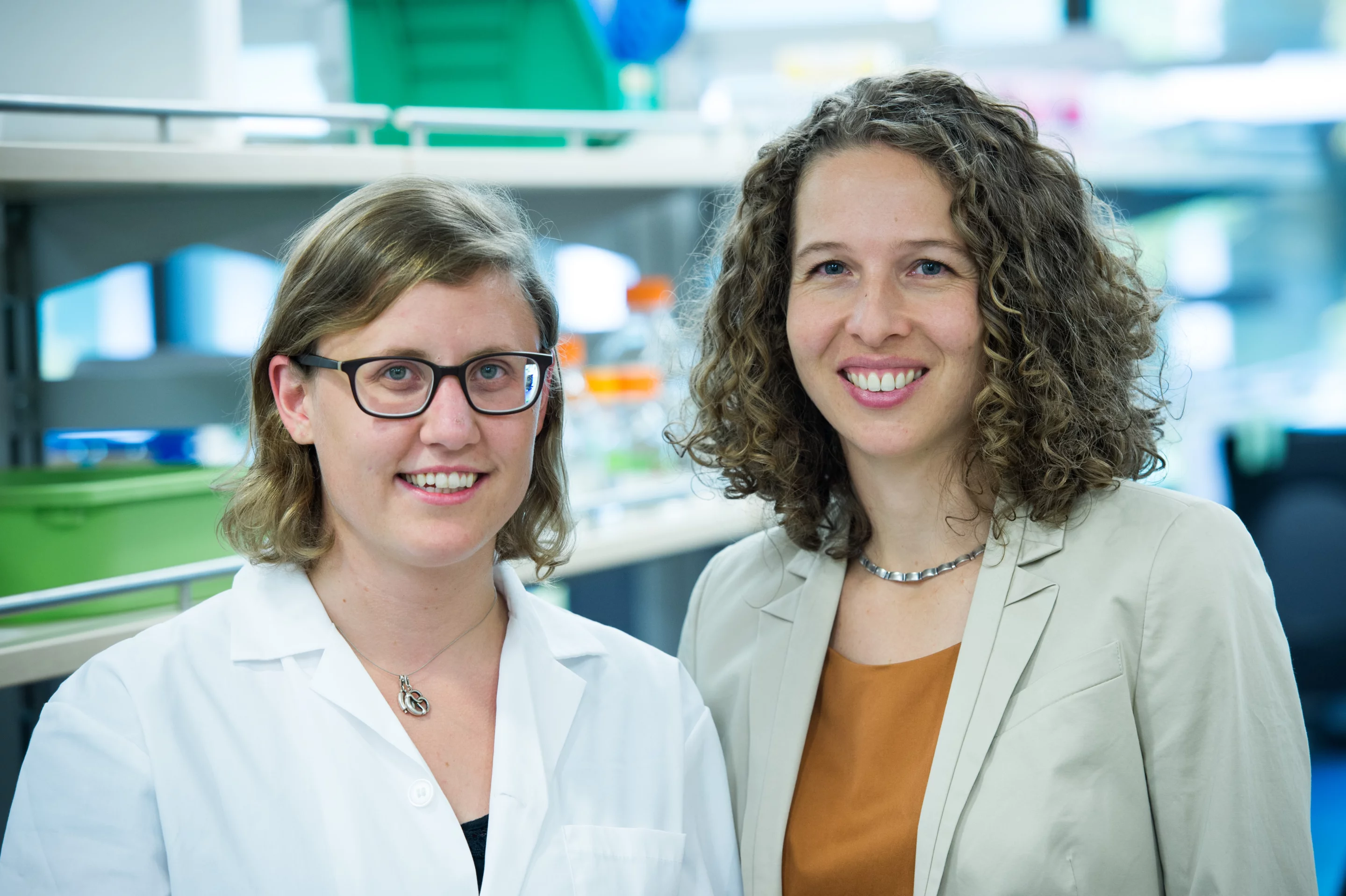 Yvonne Lamers (right) at UBC led the research