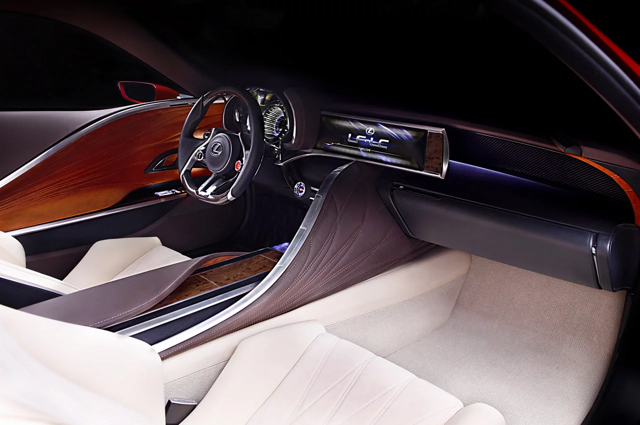 The Lexus LF-LC Hybrid Sports Concept