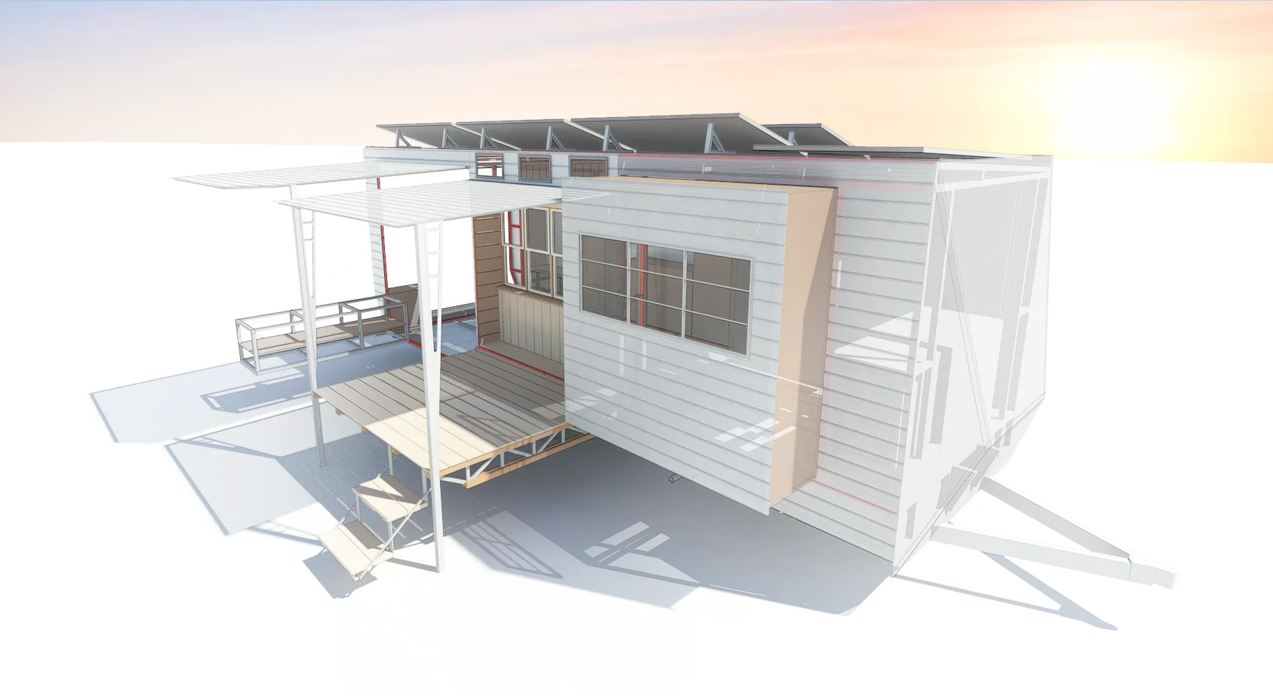 Once it reaches its destination, the plan is for Apparatus X to operate off-grid