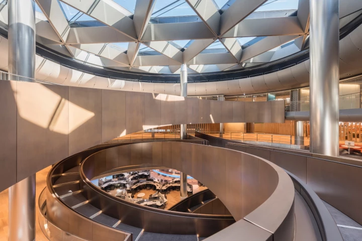 Bloomberg London represents the third time that Foster + Partners has been declared the winner of the most prestigious award in British architecture, RIBA's Stirling Prize