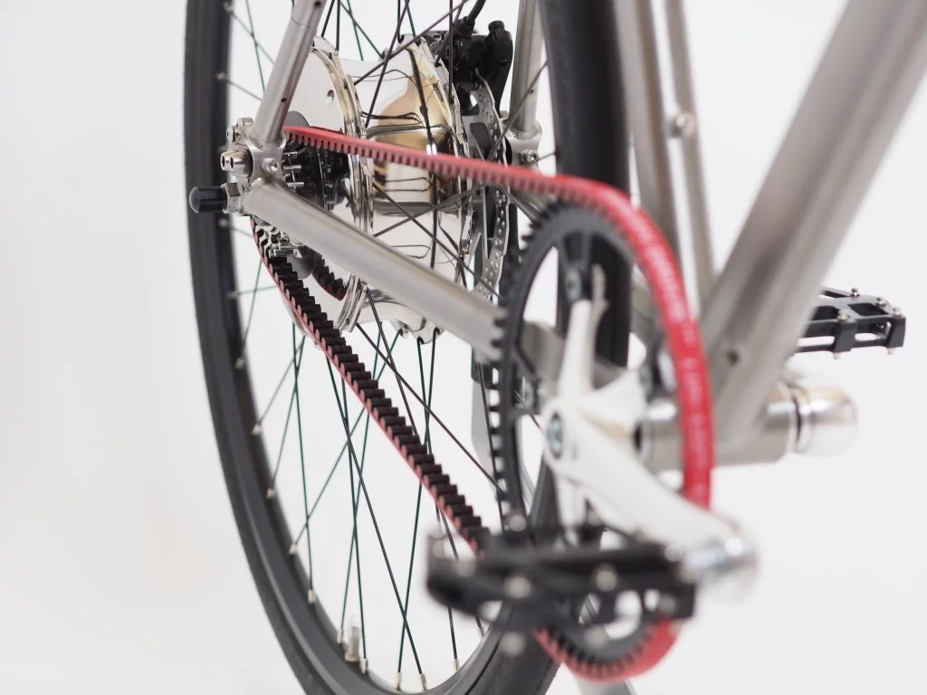 Gates carbon belt drive on the Nua Electrica