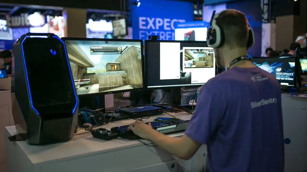 Alienware's new Area-51 gaming system on display at PAX Prime 2014 in Seattle