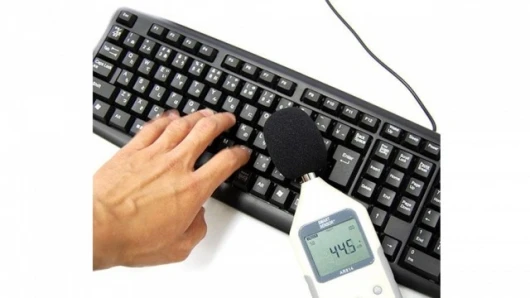 The Silent Keyboard EX cuts noise down to 45 dB