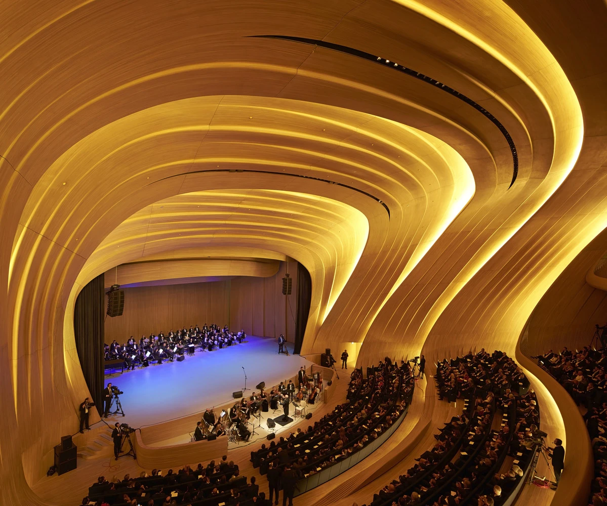 Inside Azerbaijan's Heydar Aliyev Centre