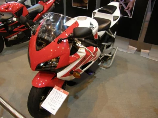 Older models at the Paris Bike Show