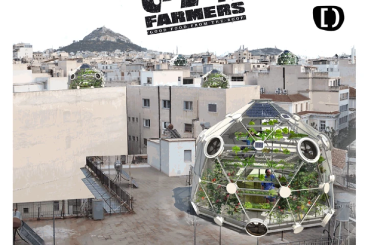 It may look nothing more than an oddly shaped greenhouse, but the "Globe (hedron)" is a concept for a rooftop aquaponics dome that Urban Farmers hopes will help address global food security