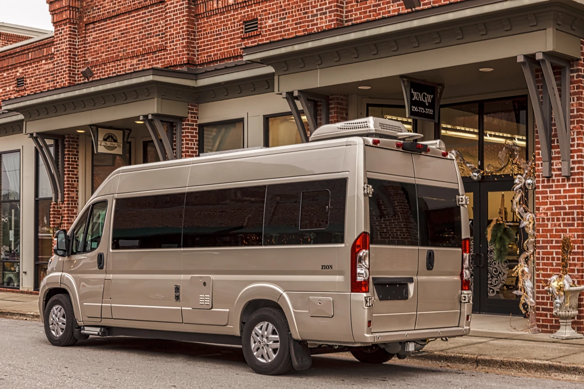 The all-new Roadtrek Zion seats up to five and sleeps three