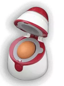 Eggxactly is a device that cooks a single egg, without any need for water