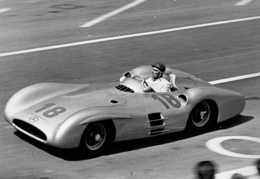 Fangio at Reims, 1954