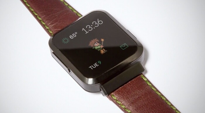 The Terraria Edition of the Gameband features a brown and green color scheme inspired by the game, and comes with a mini version of the original game