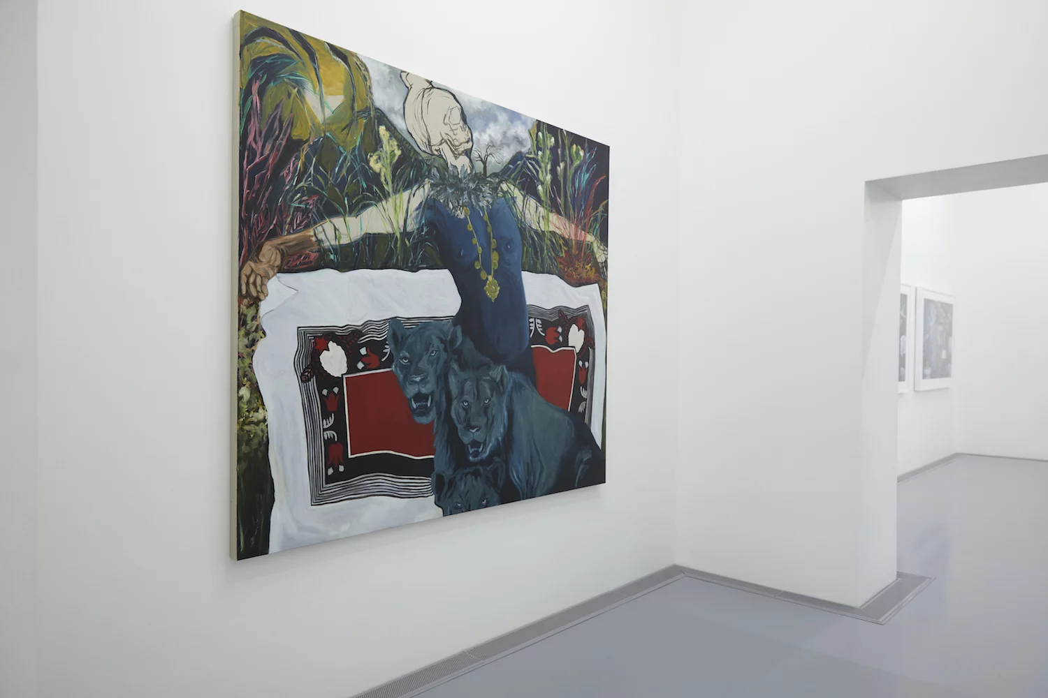 A small selection of the art on display in Zeitz MOCAA. This work is by Kudzanai Chiurai