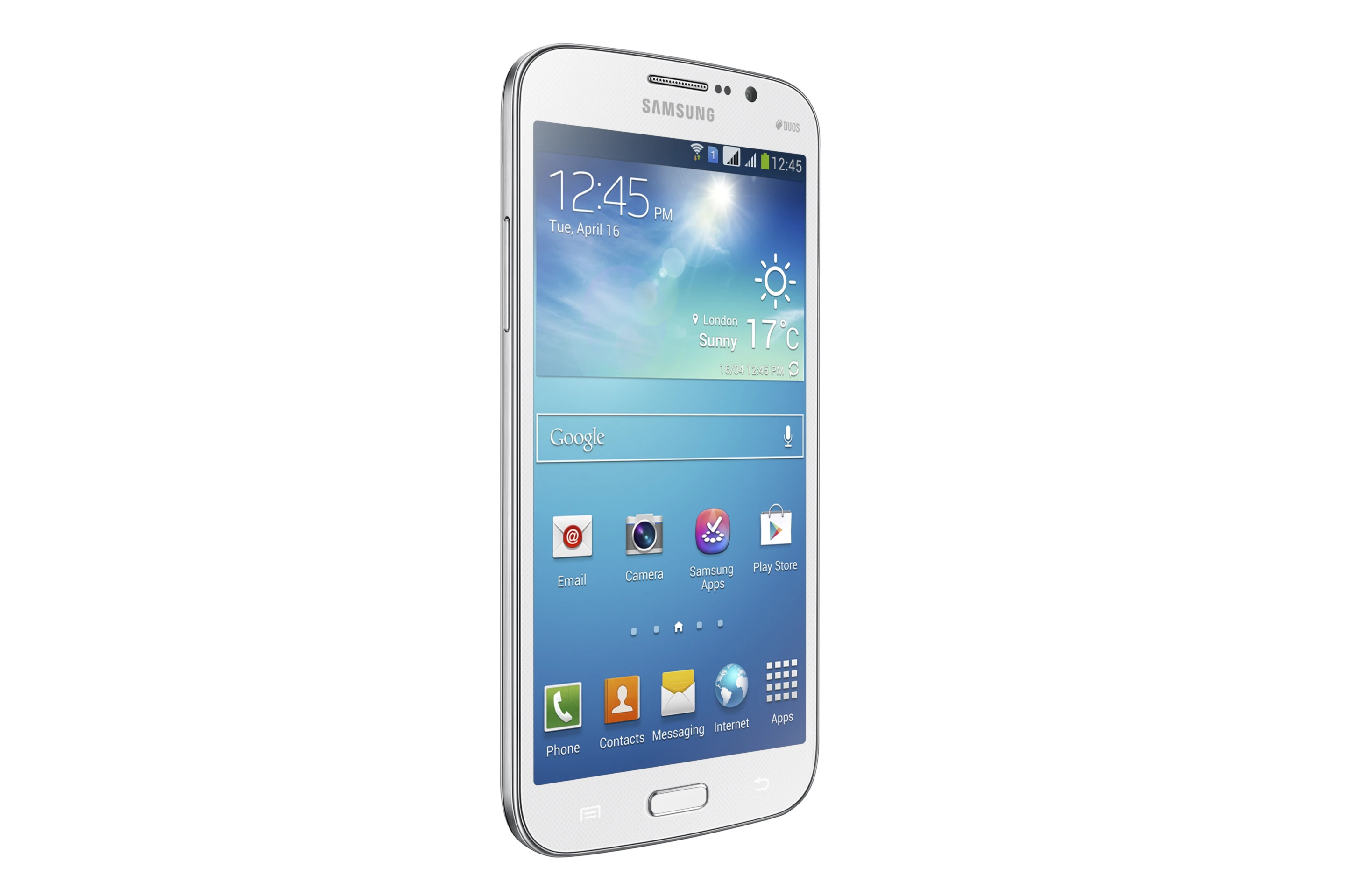 Galaxy Mega 5.8 - front angle