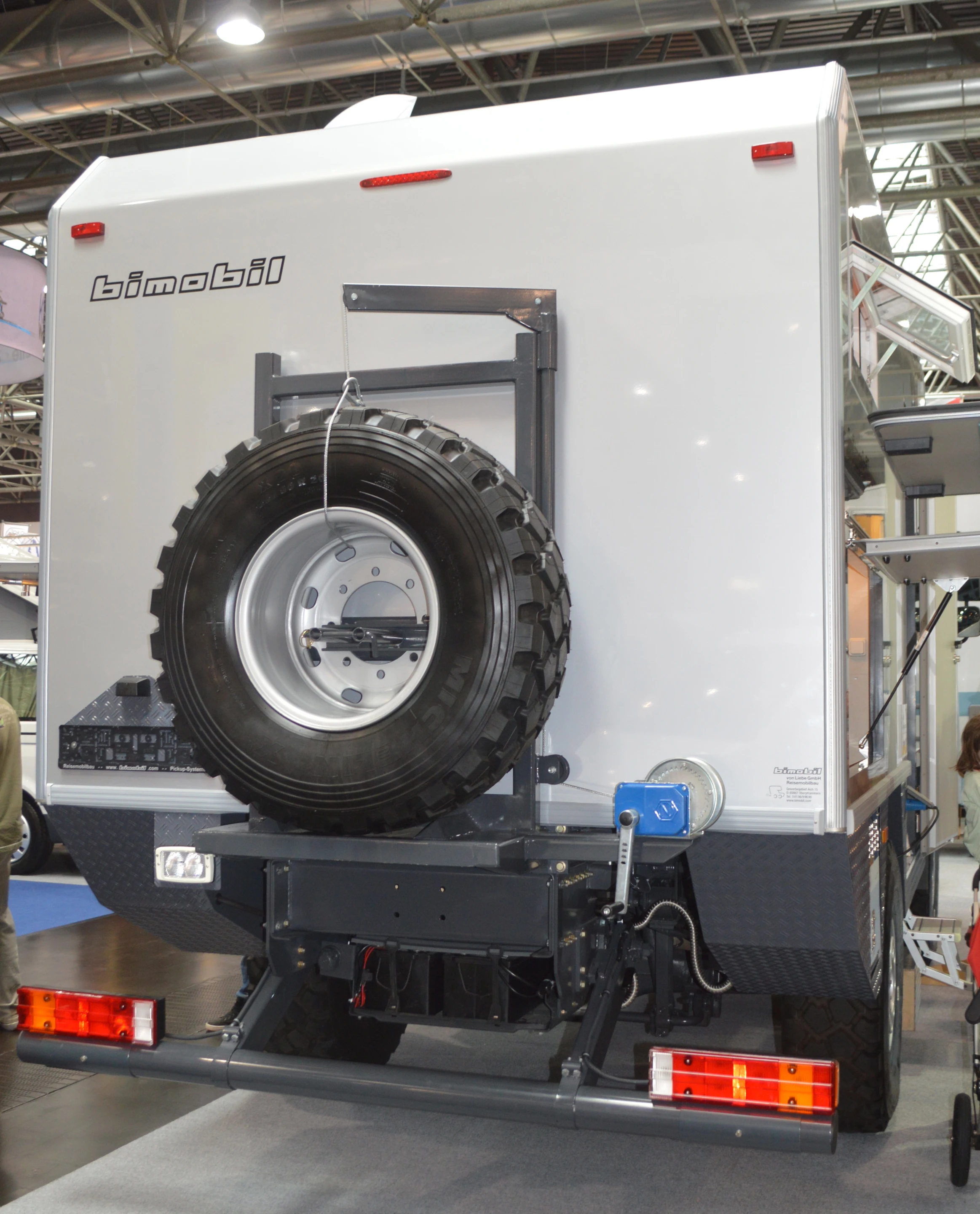 EX 480 spare tire rack