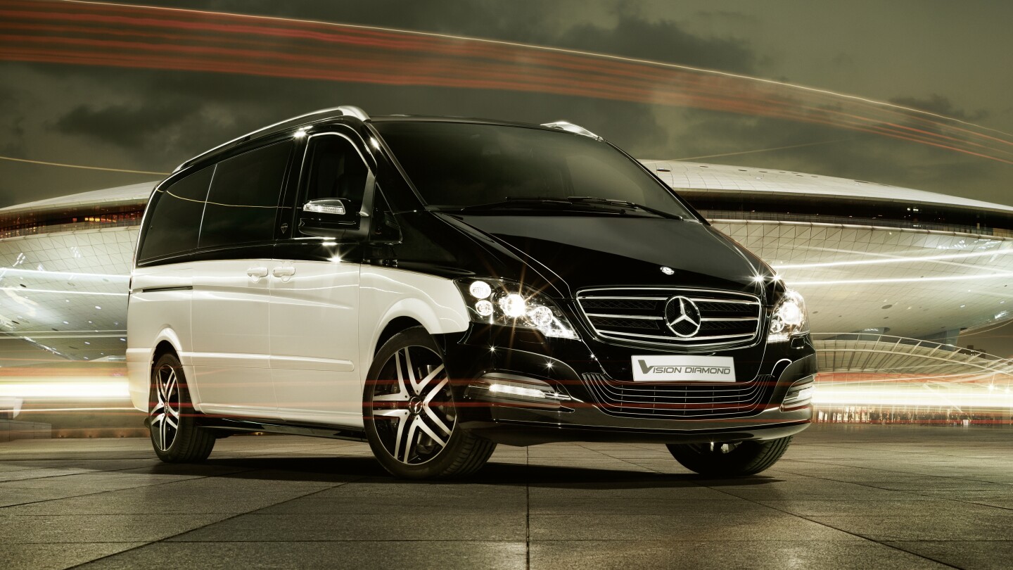 MercedesBenz Viano Vision Diamond chauffeured luxury