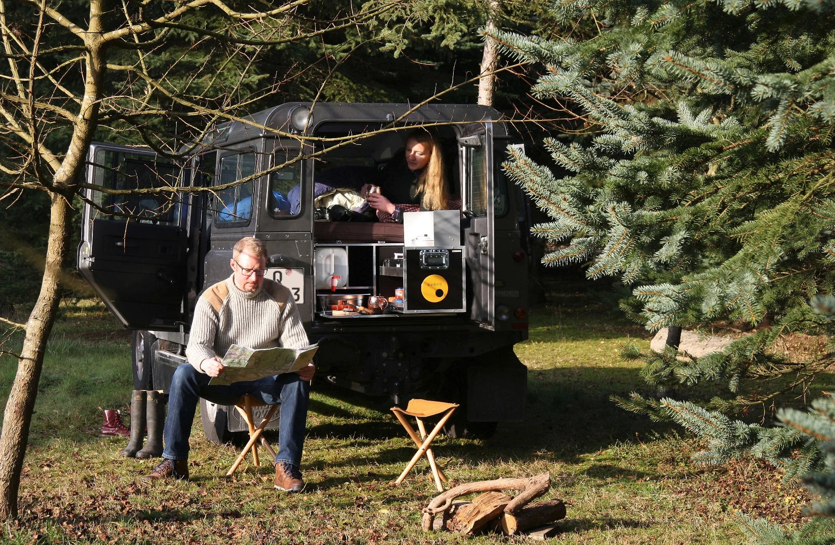 The D-Box at camp