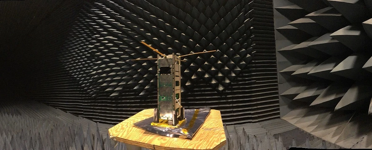 MiTEE-1 undergoing acoustic testing