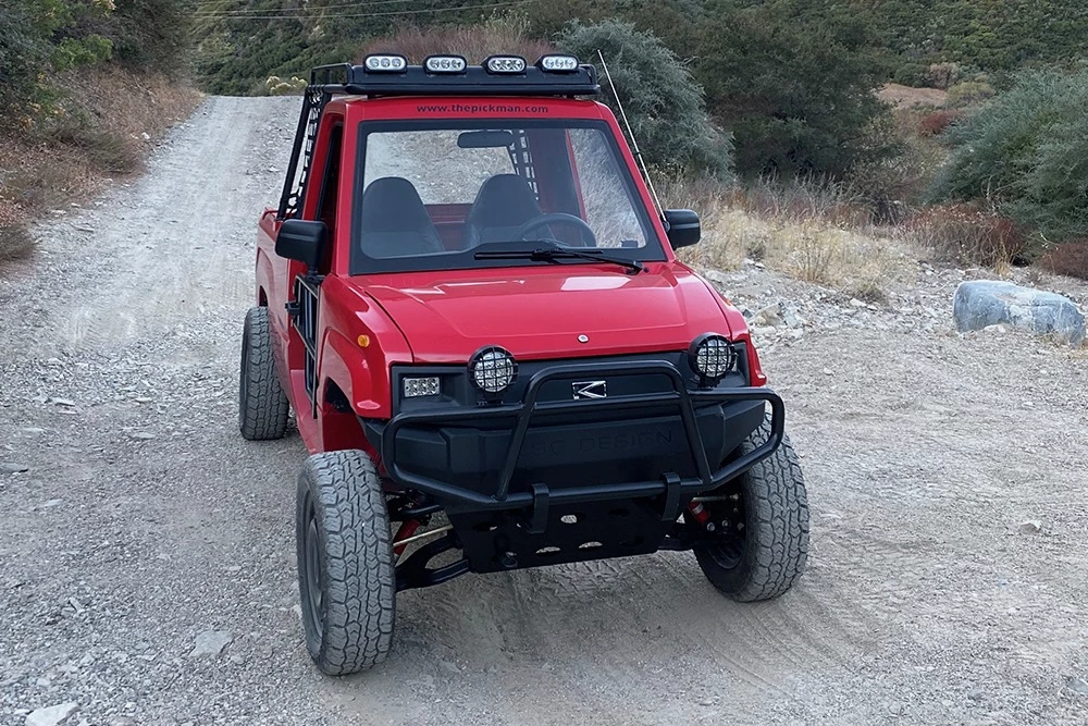 The Pickman XR is being offered in a choice of 13 colors