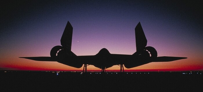 The SR-71 operated out of England and Okinawa