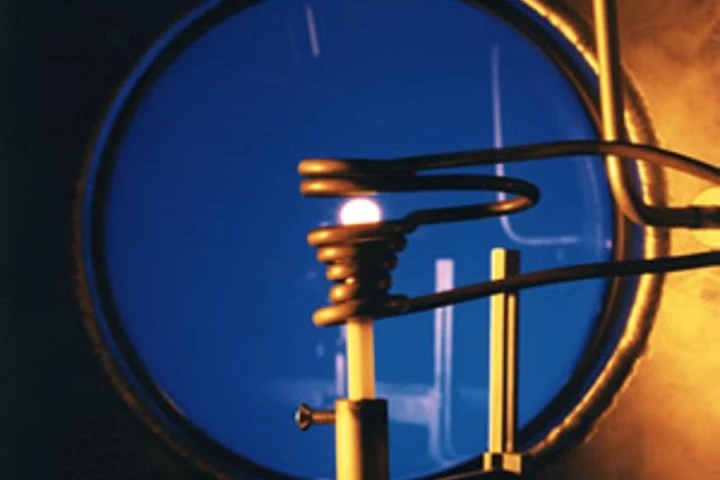 Example of levitating and heating coil assemblies (Image: ESA)