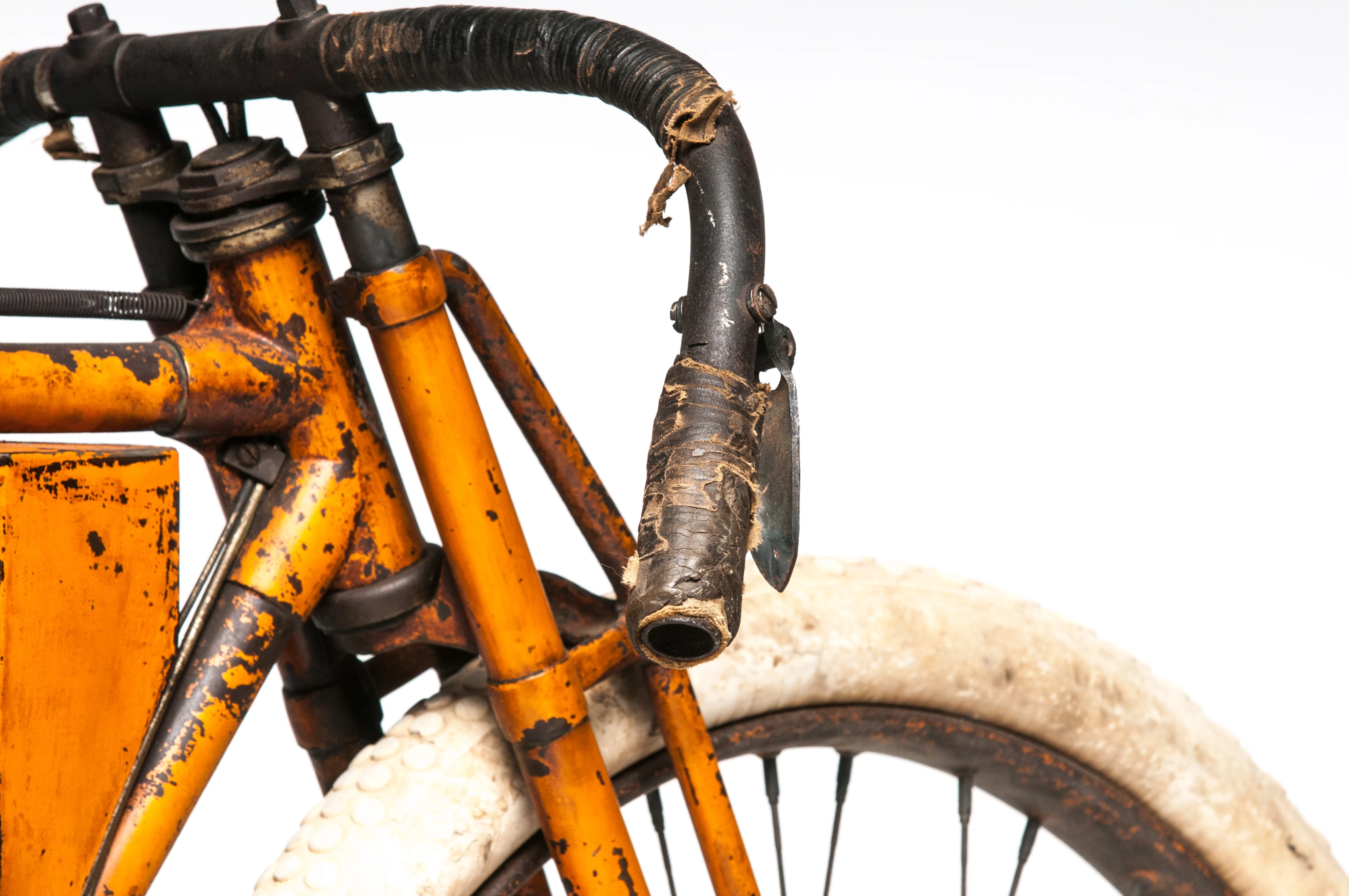 This 1911 Flying Merkel board track racer is in completely original condition, and is regarded as one of the central gems of the entire E.J. Cole collection. We covered the importance of board track racing to America's motorcycle heritage in the Cyclone article recently, and this big v-twin embodies that character.
