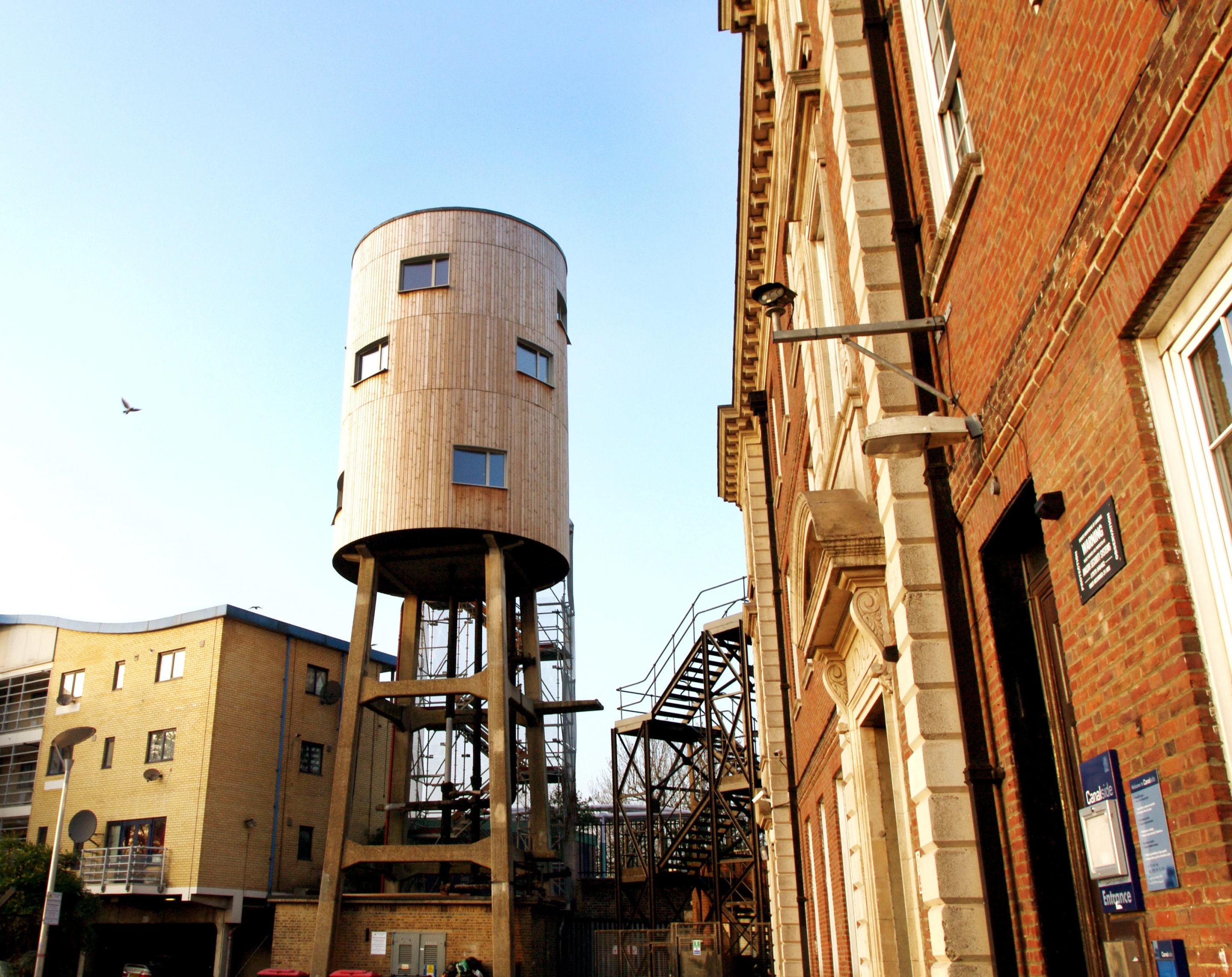 "Tower House" converted water tower in London's North Kensington