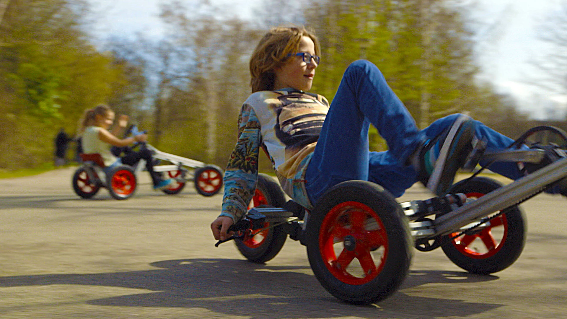 An Infento recumbent bike can be reconstructed into a go-kart tomorrow