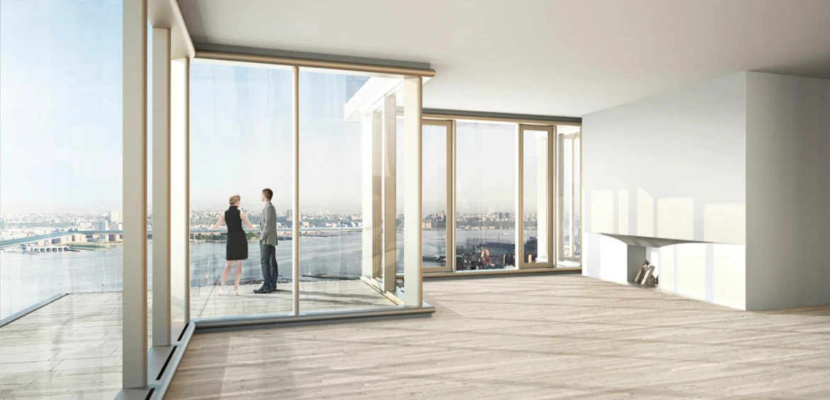 Apartments will be available unfurnished, by the looks