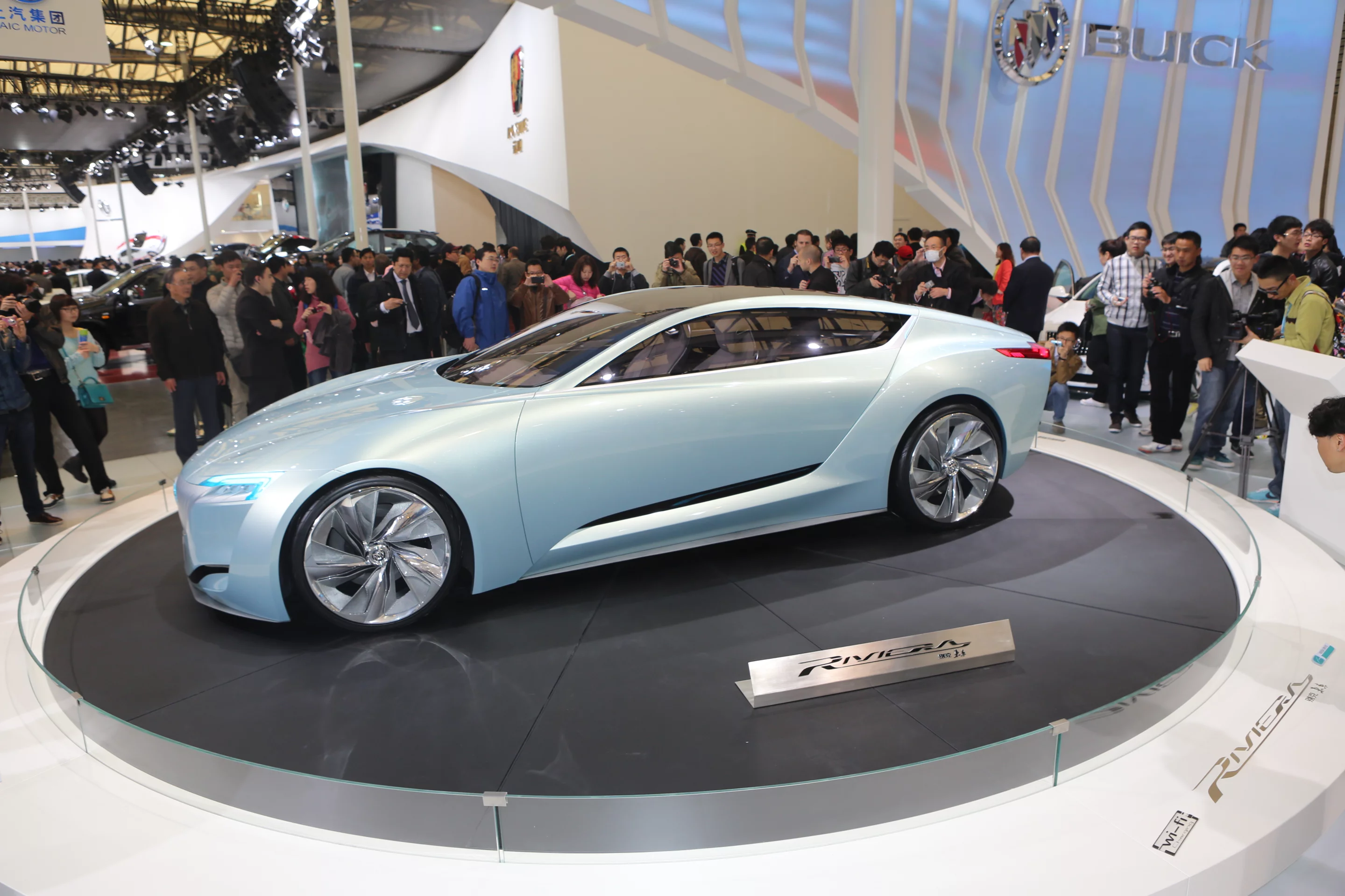 The Buick Riviera concept debuts at the 2013 Shanghai Auto Show
