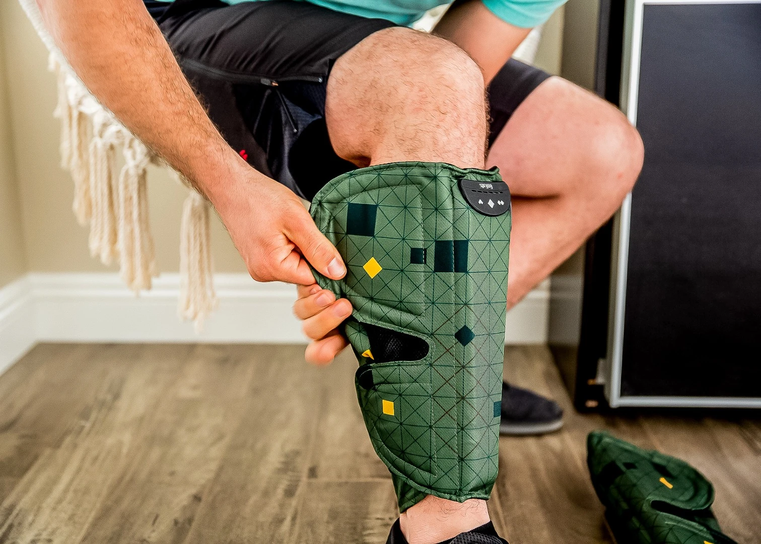 Spryng is eminently portable and easy to attach