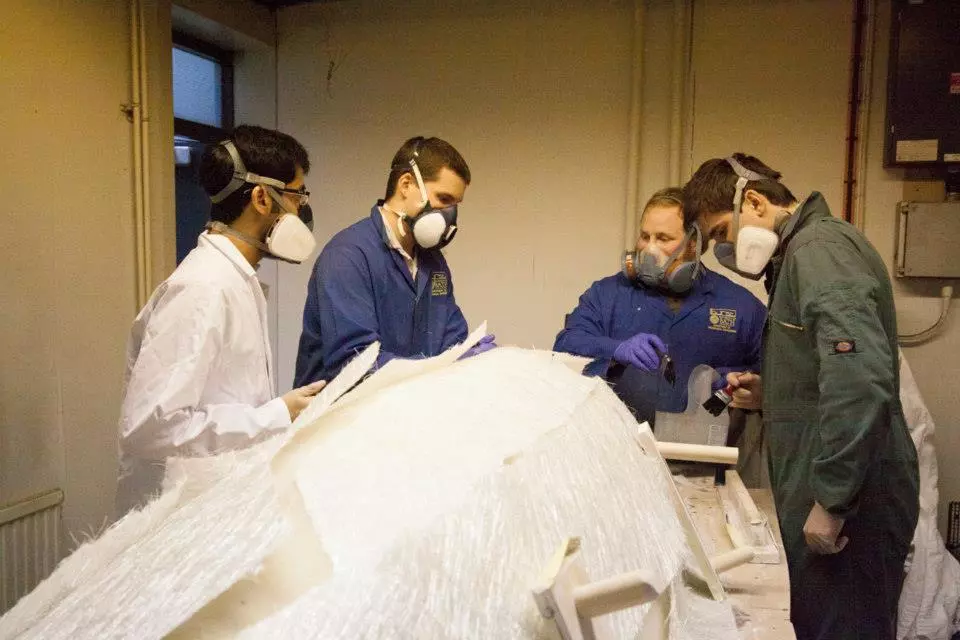 Students at the Universities of Warwick and Bath have shared knowledge of submarine design (Photo: University of Warwick)