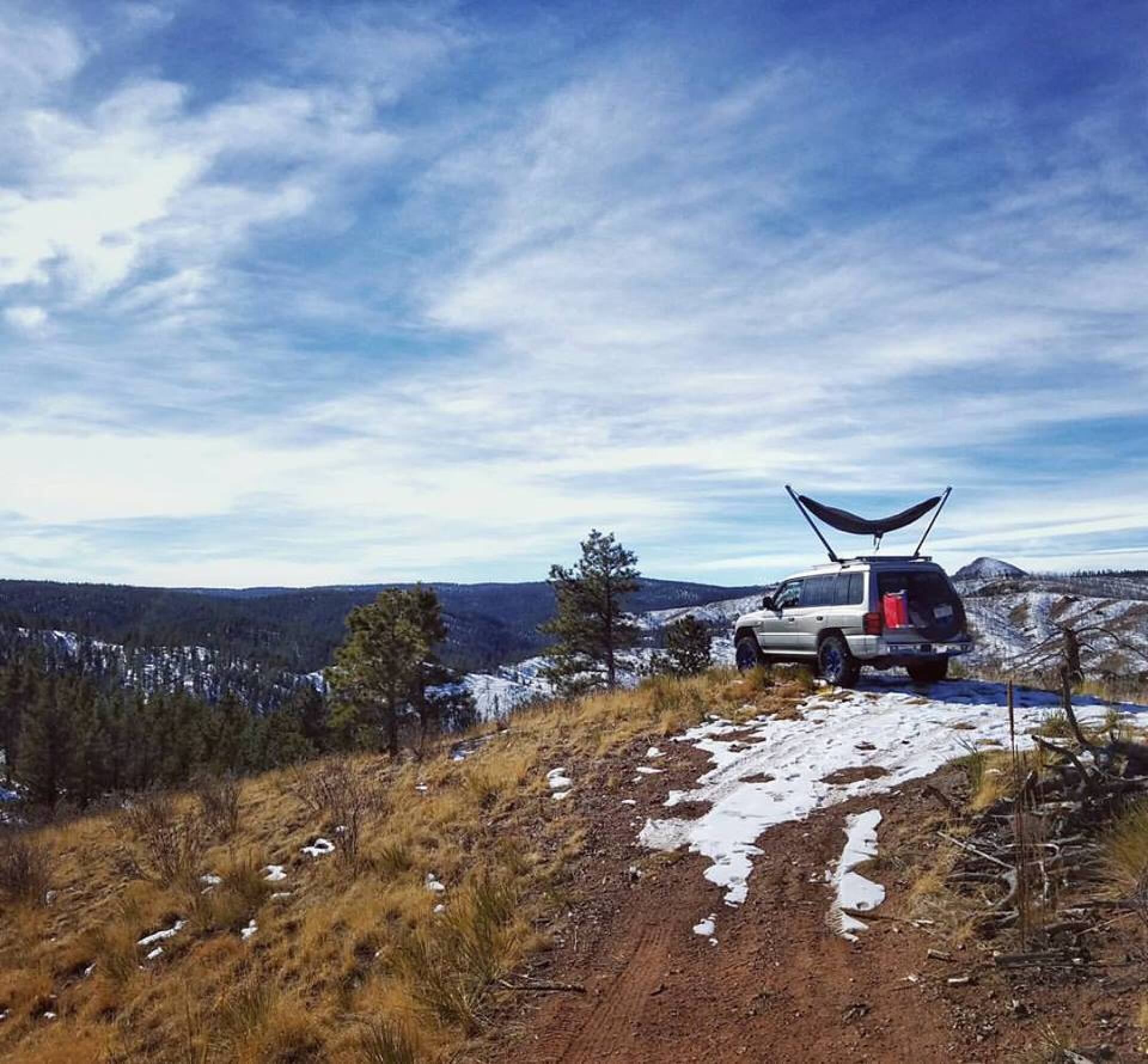 Trailnest rooftop hammock clearance