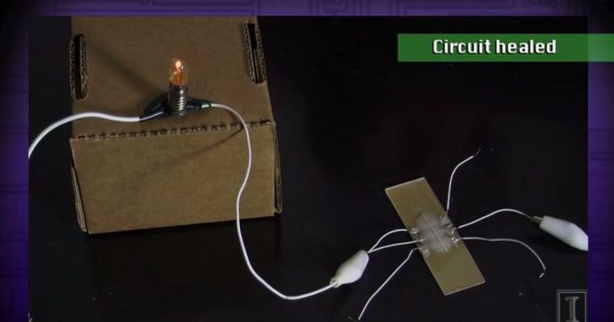 Selfhealing electronics may result in less expensive, longerlasting